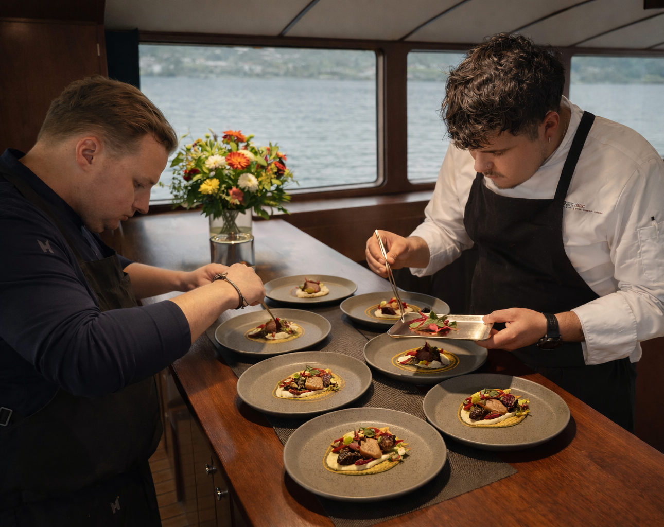 Fine Dining-Table de l'ours-Bielersee.jpg Gourmetküche Fine Dining Gault millau Table de l'ours Bielersee